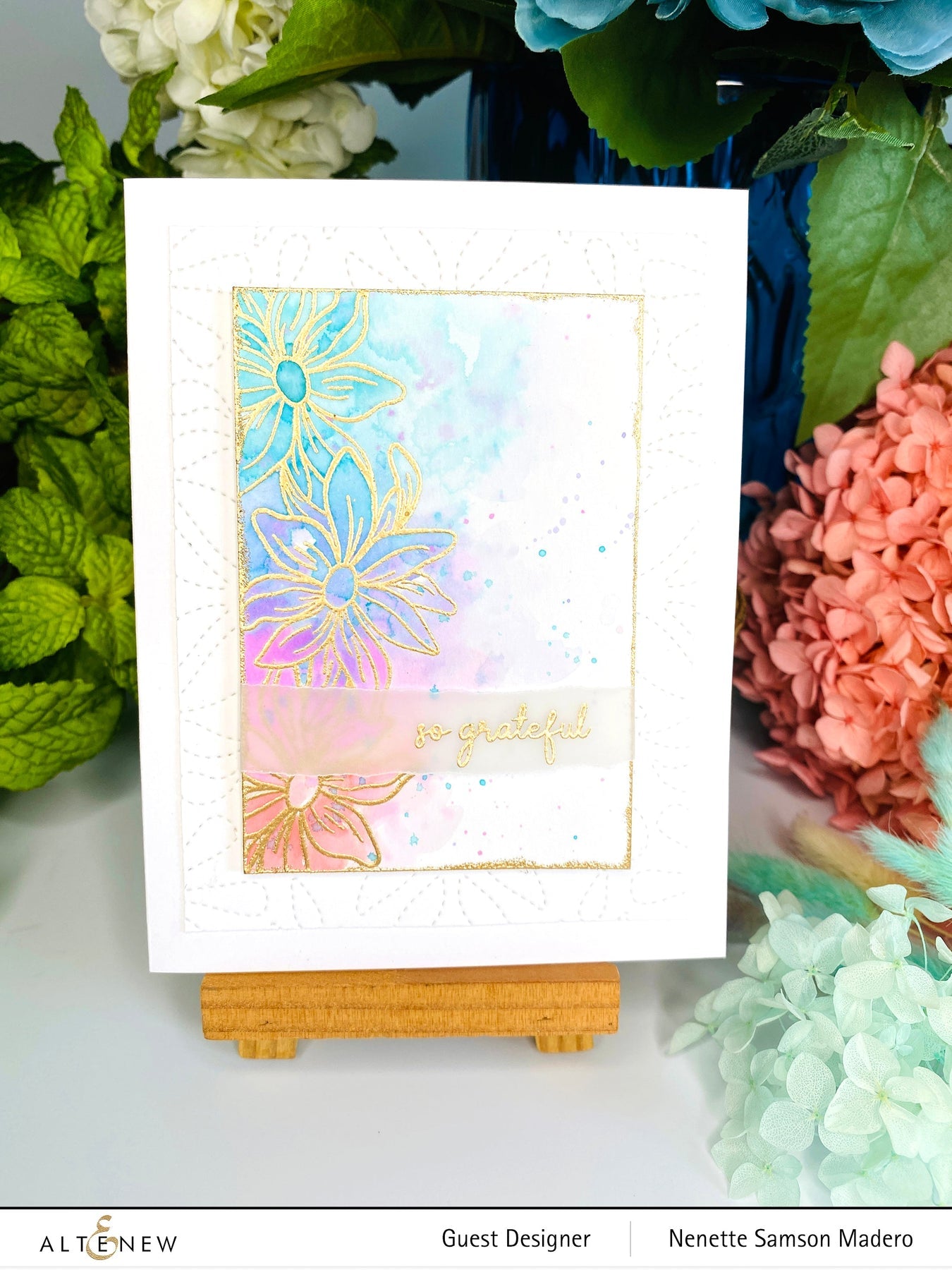 Altenew - Sunshine Bloom - Clear Stamp 2x3