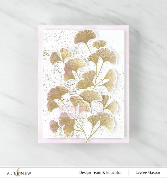 Altenew - Sweet Ginkgo - Clear Stamp Set 4x6