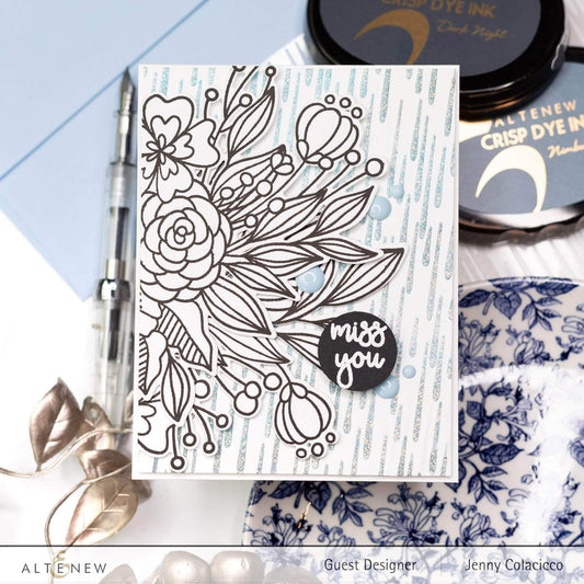 Altenew - Thunderstorm - Schablone