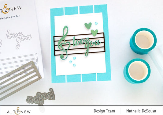 Altenew Treble Love Stanze