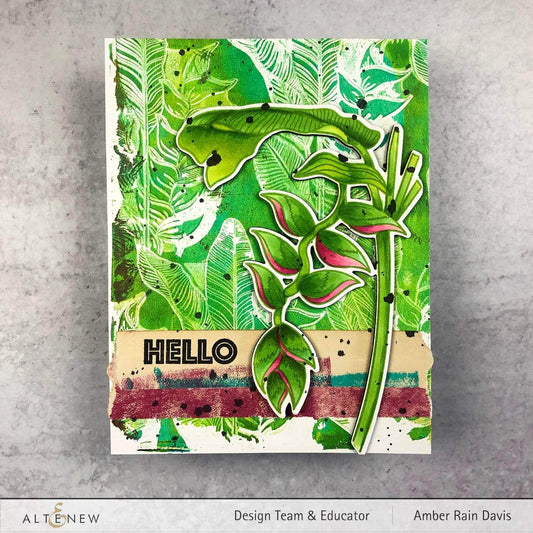 Altenew - Tropical Jungle - Clear Stamp Set 6x8