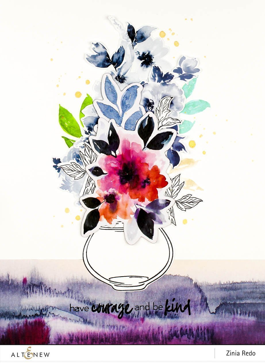 Altenew - Versatile Vases - Stanze