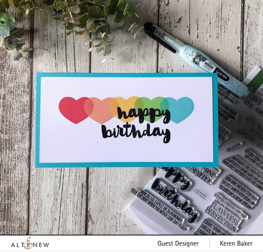 Altenew - Vintage Vibes - Clear Stamps 6x8