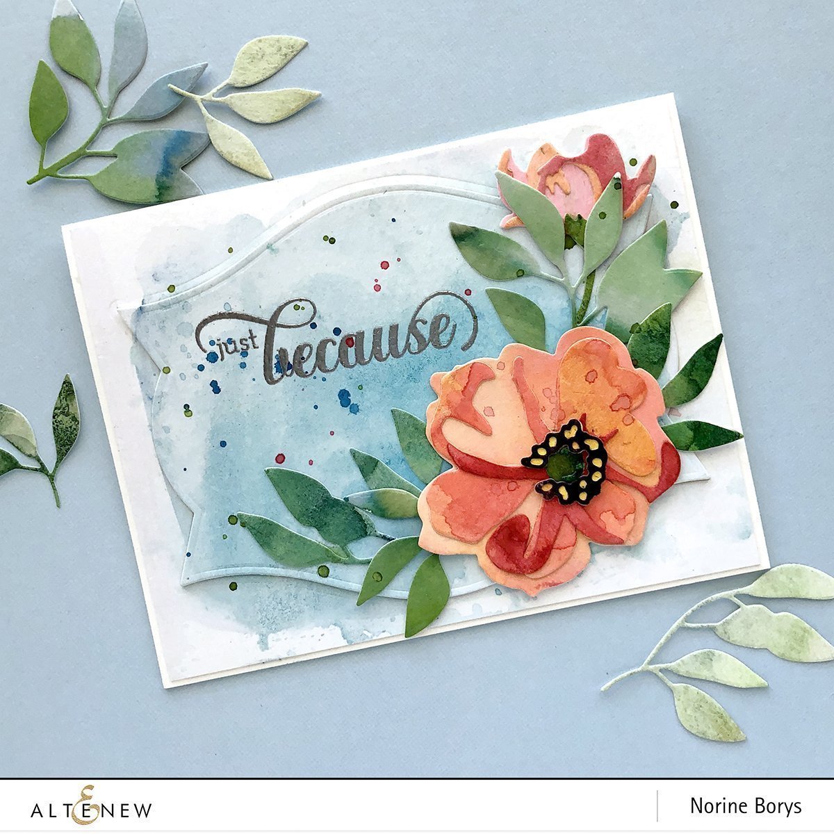 Altenew - Virginia Rose 3D - Stanze