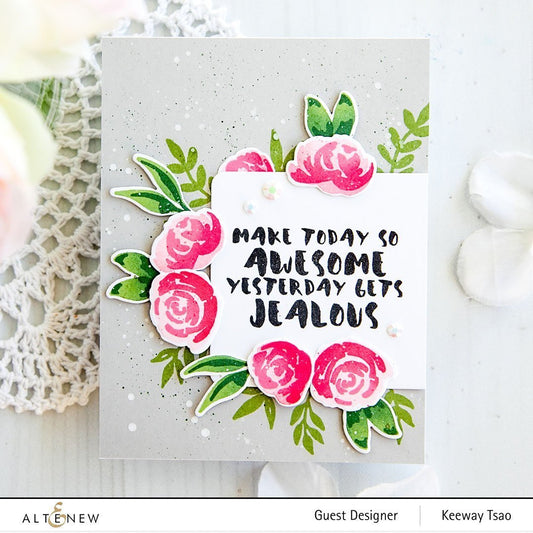 Altenew - Watercolor Blooms - Clear Stamps 4x6
