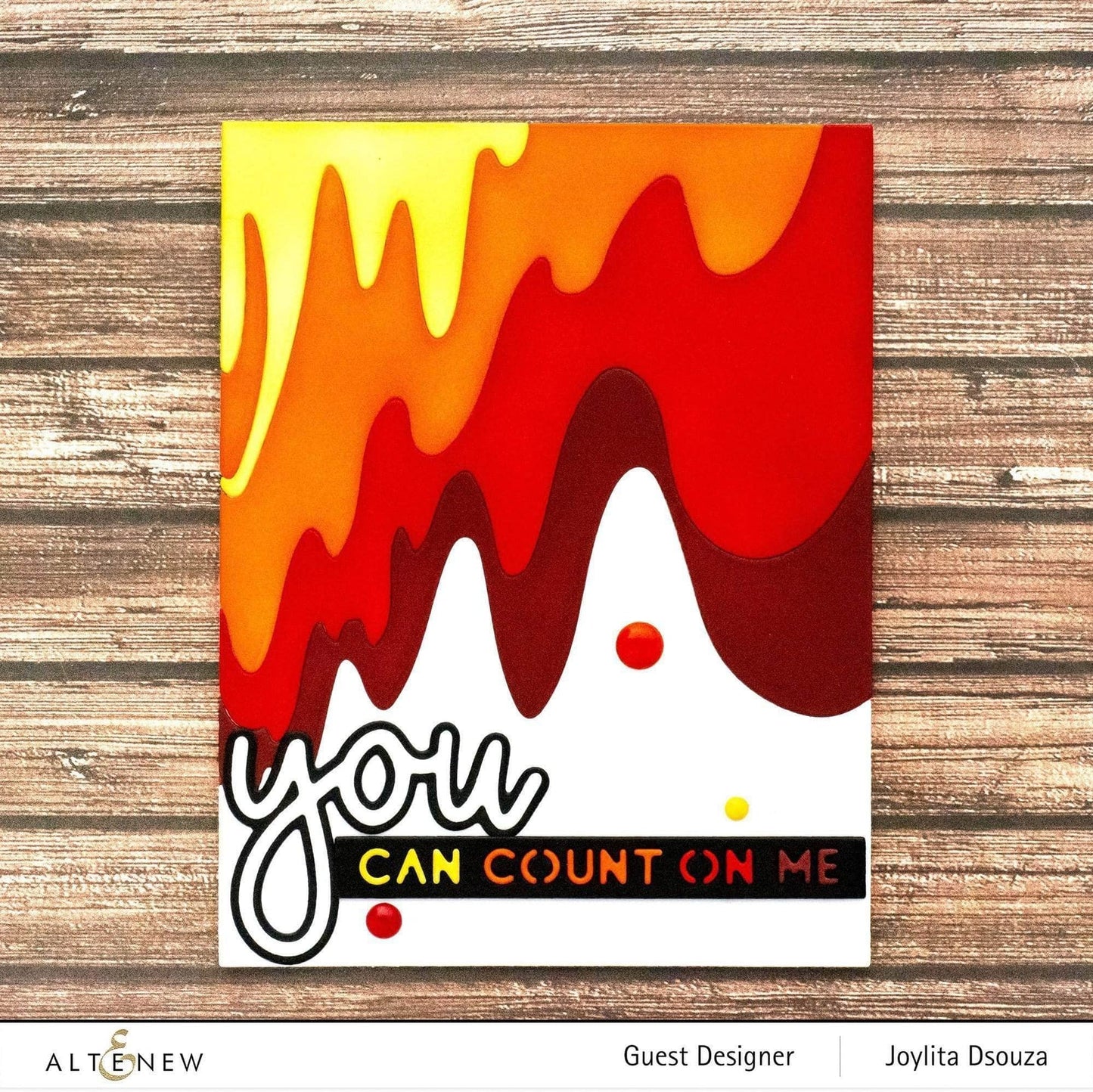 Altenew - Wave Form Cover - Stanze