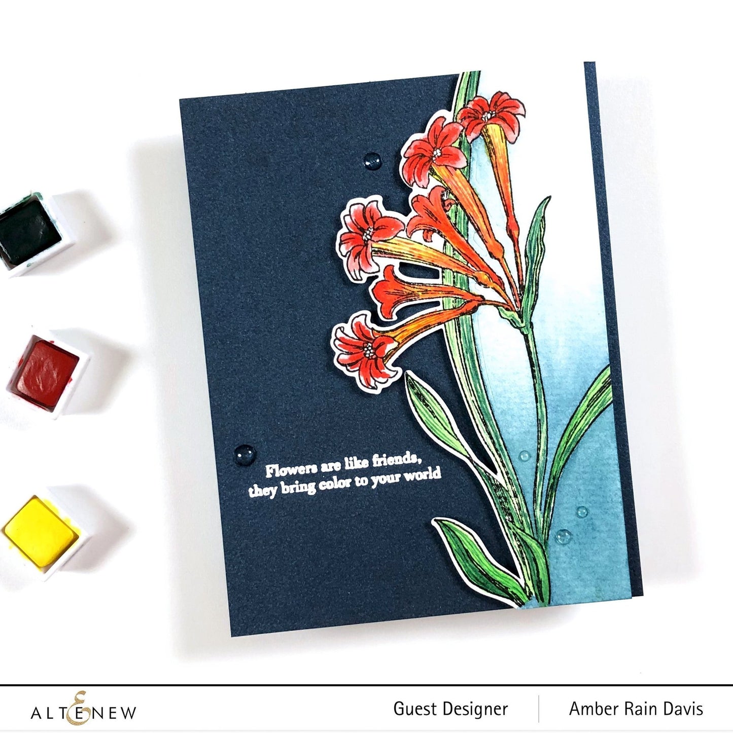 Altenew - Wild Flora - Clear Stamp 6x8