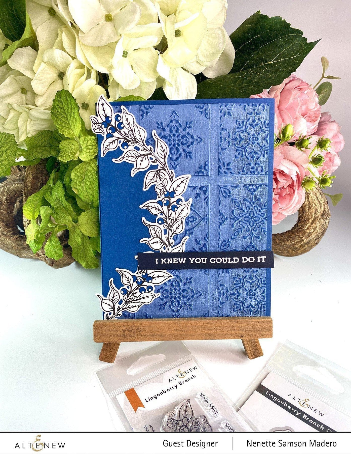 Altenew - 3D Embossing Folder - Dreamy Tiles