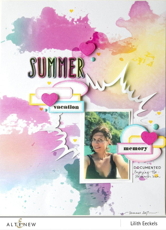 Altenew - Dot Labels - Stanzschablonen