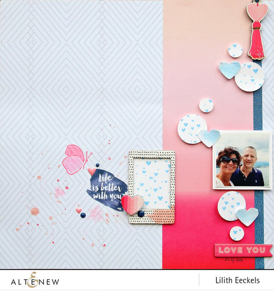 Altenew - Tiny Hearts - Clear Stamps 2x3