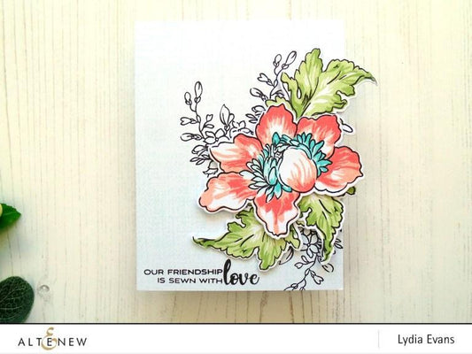 Altenew - Crown Bloom - Clear Stamp 6x8