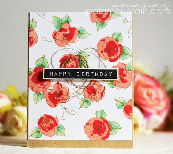 Altenew - Stempelset 4x6" - Painted Flowers