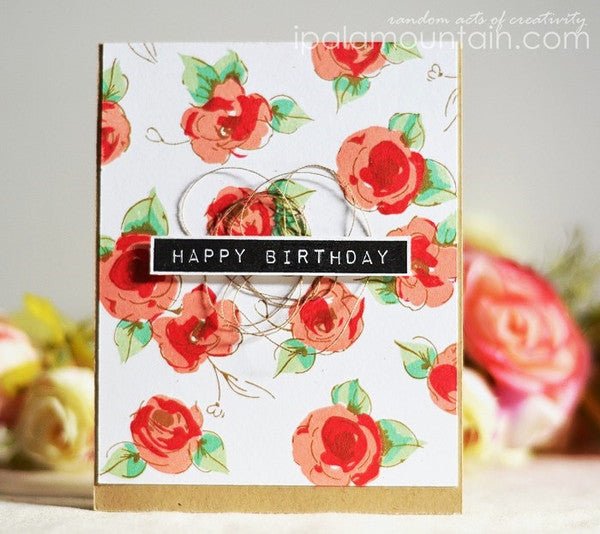 Altenew - Stempelset 4x6" - Painted Flowers