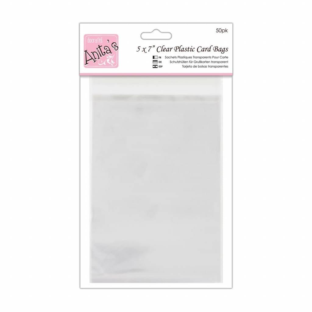 Anitas - Clear Card Bags 5x7