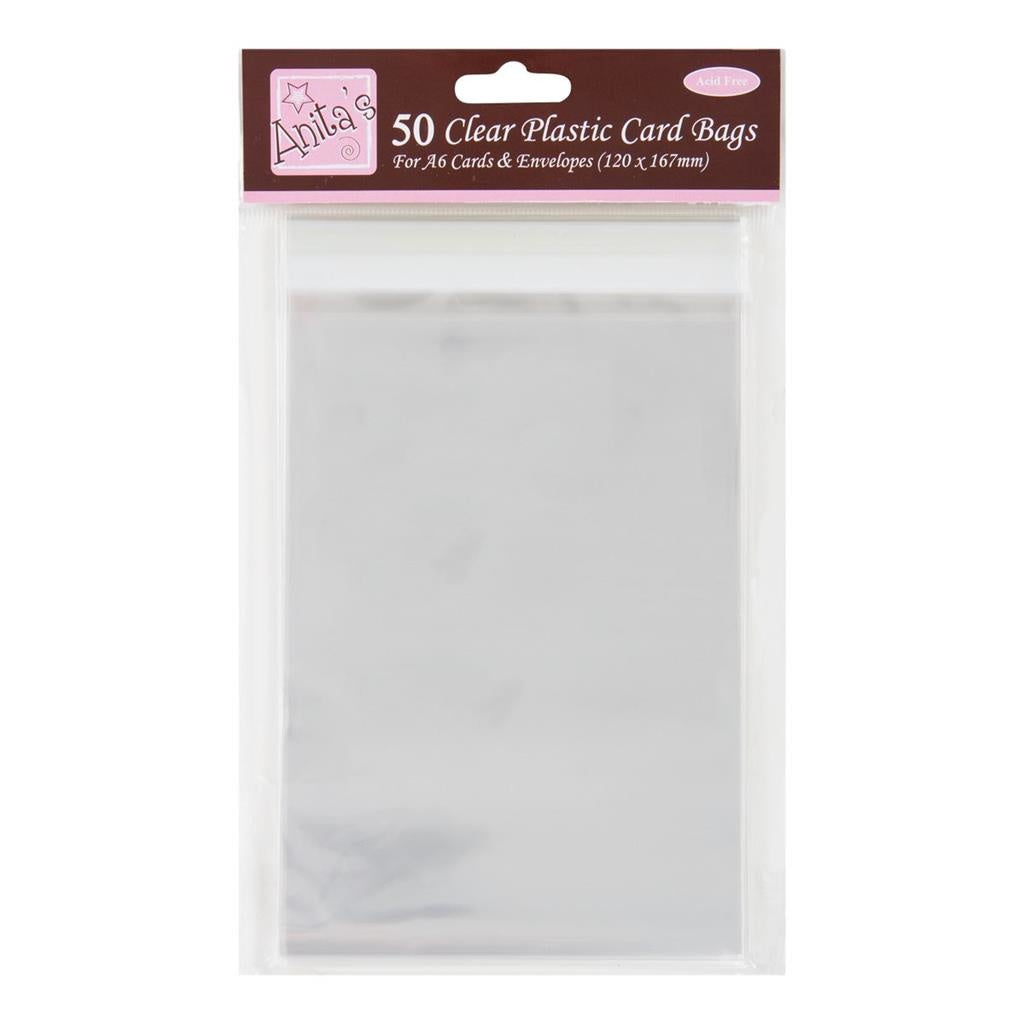 Anita's - Clear Card Bags A6