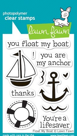 craft dies lawn fawn float my boat für scrapbook & cardmaking