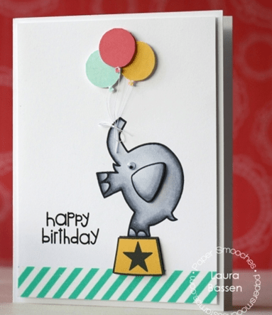 Paper Smooches - Enjoy The Show - Clearstamps