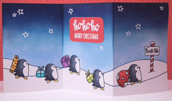 Avery Elle - Stempelset - North Pole für scrapbook und cardmaking