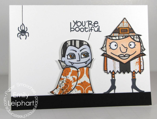 Paper Smooches - Spookalicious - Clearstamps