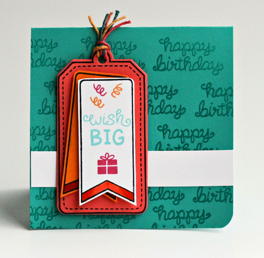 clear stamps lawn fawn birthday tags für scrapbooking & cardmakings