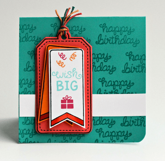 clear stamps lawn fawn birthday tags für scrapbooking & cardmakings