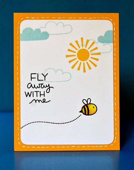 clear stamps lawn fawn hello sunshine für scrapbooking & cardmakings