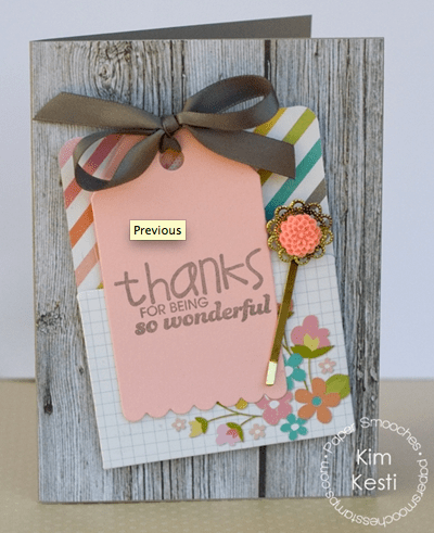 clear stamps Paper Smooches Many Thanks für scrapbooking & cardmaking