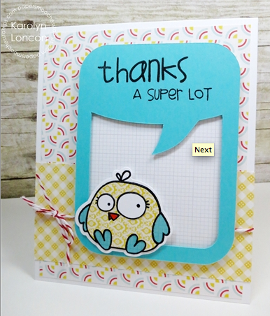 clear stamps Paper Smooches Many Thanks für scrapbooking & cardmaking