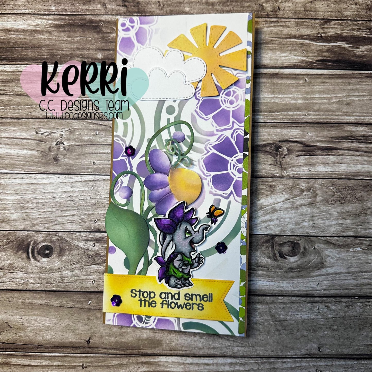 C.C. Designs - Potted Animals - Clear Stamps 4x6 bastel-traum.ch