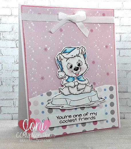 C.C. Designs - Snowy Bears - Clear Stamp