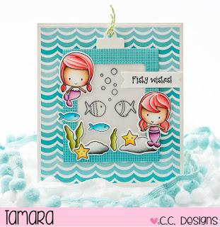 C.C. Designs - Summer Fun - Clear Stamp 4x6