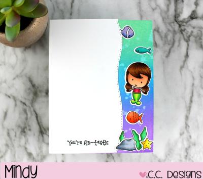 C.C. Designs Summer Fun Clear Stamp 4x6 (ABVERKAUF)