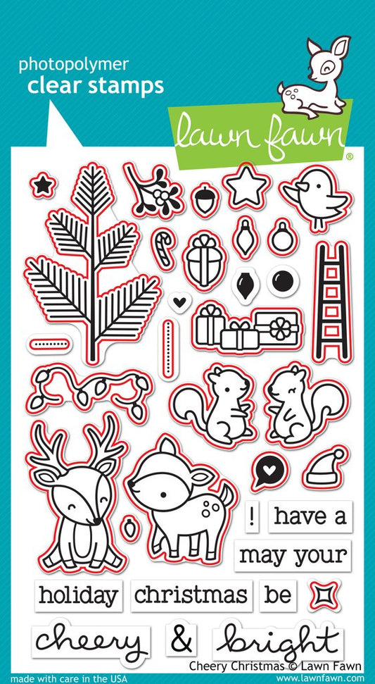 Lawn Fawn - Cheery Christmas - Cuts