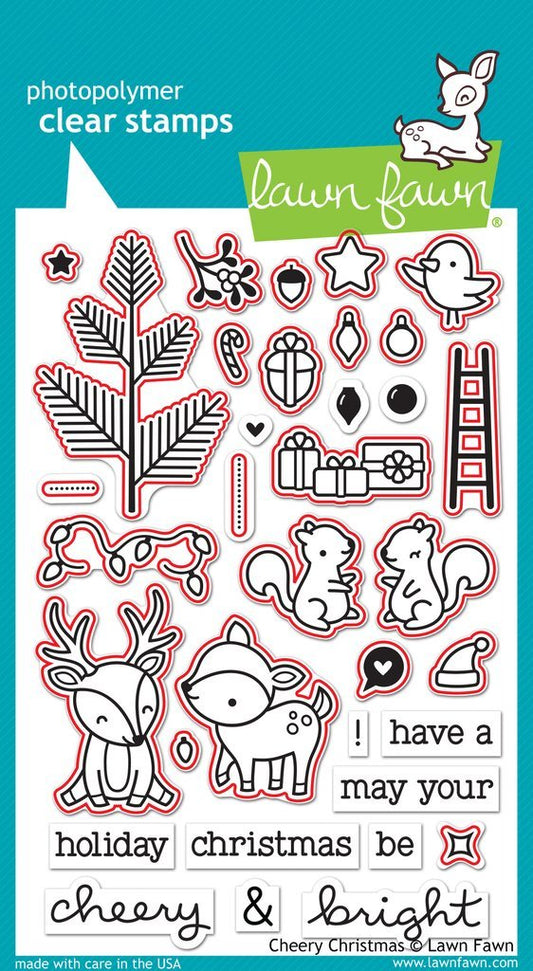 Lawn Fawn - Cheery Christmas - Cuts