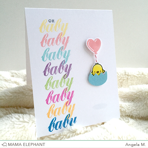 Mama Elephant - Stempelset 4x6" - Balloon Et Cetera