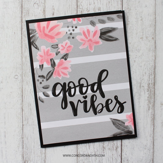 Concord & 9th - Fill-In Phrases - Clear Stamp 6x8