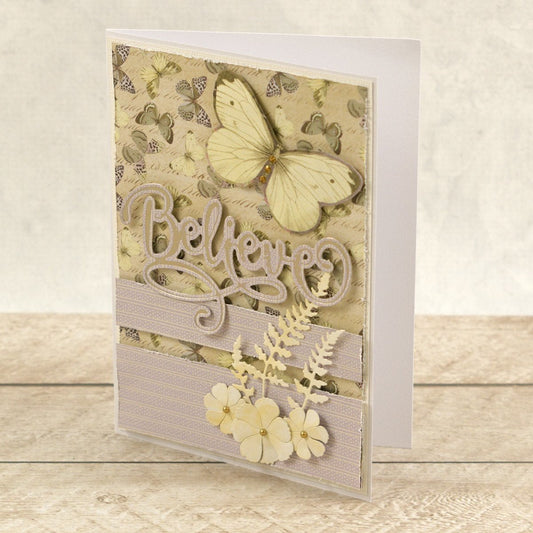 Foil & Emboss Die - Believe