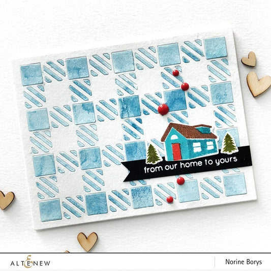 Altenew - Cozy Flannel Cover - Stanze