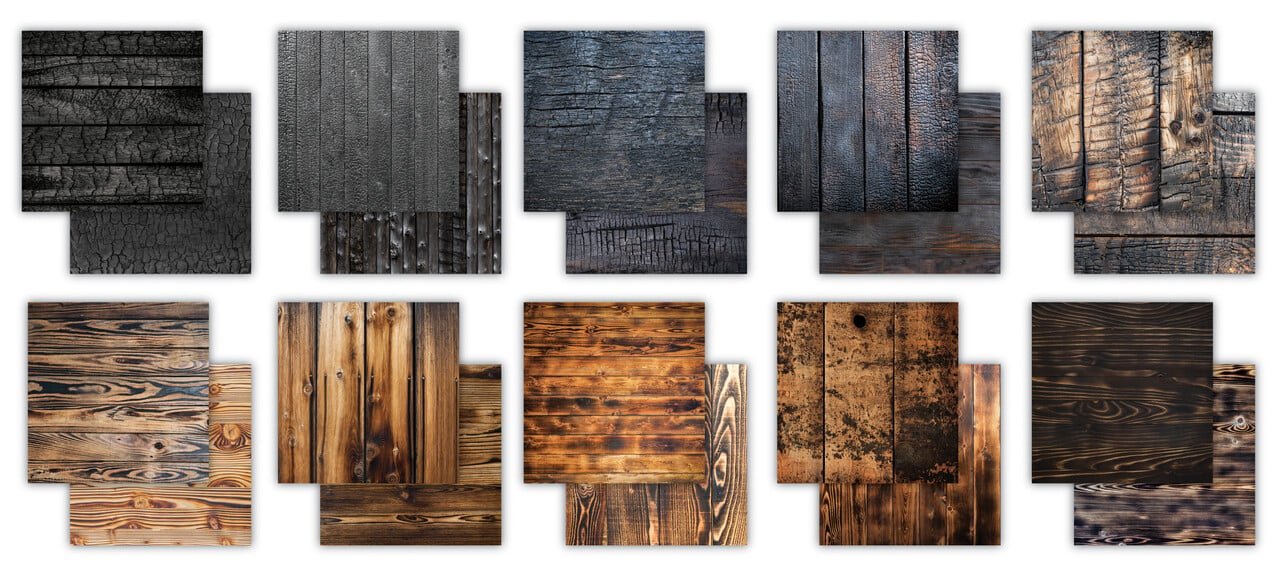 Craft Consortium Essential Craft Papers Scorched Wood 6x6 Paper Pad