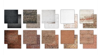 Craft Consortium Brick Textures Paper Pad 6x6