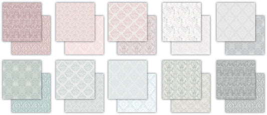 Craft Consortium - Essential Craft Papers 6x6 Inch - Paper Pad - Baroque