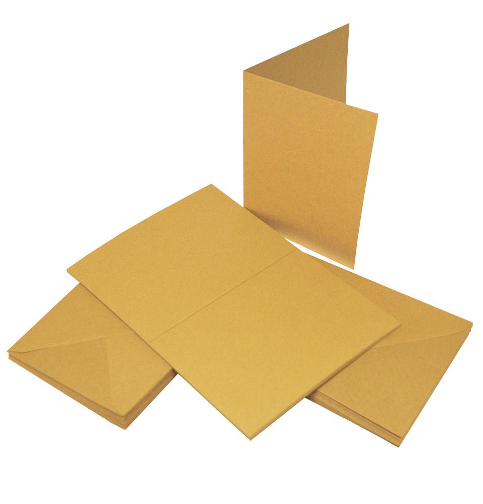 Craft UK Cards & Envelopes C6 Kraft