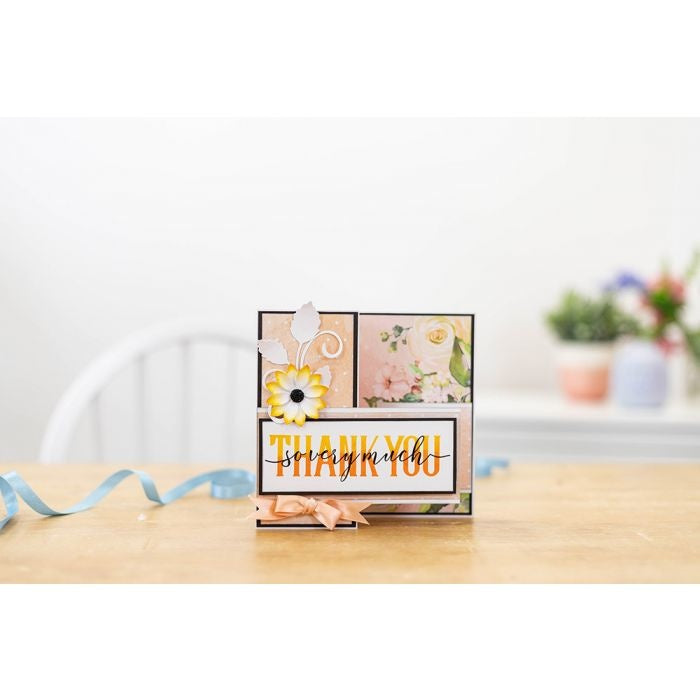 Crafter's Companion - Brush Thank You So Very Much - 4x6 Clear Stamps