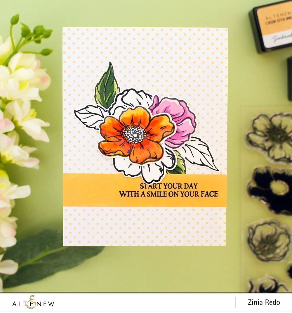 Altenew - Dainty Swiss Dots - Clear Stamp 6x8