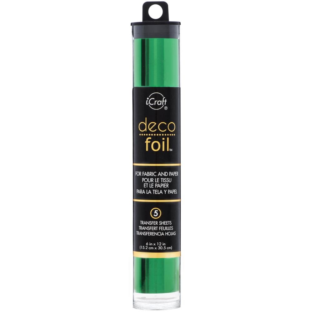 Deco Foil 6"x12" - Green