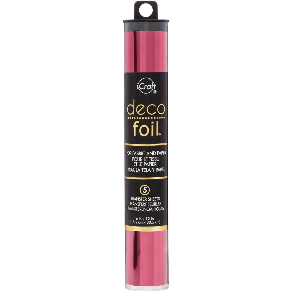 Deco Foil 6"x12" - Wild Cherry