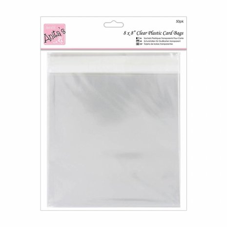 Docrafts Anita's - Clear Card Bags 8x8