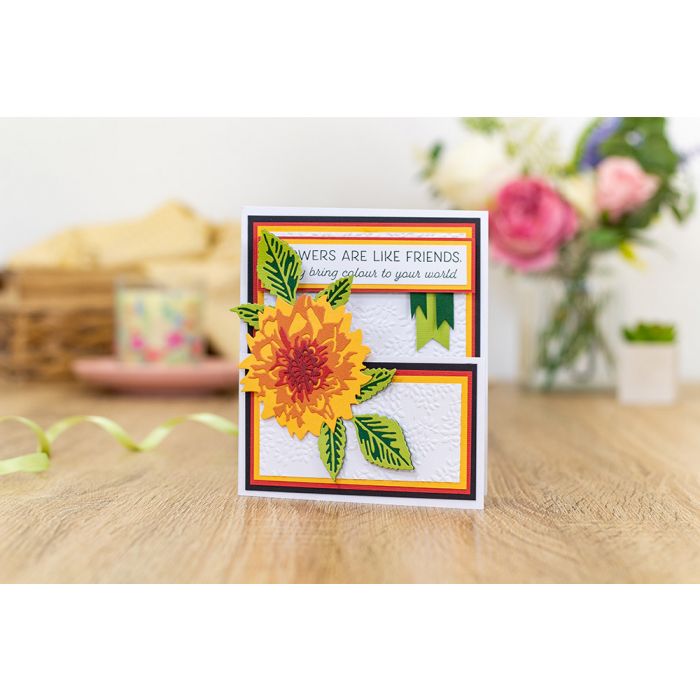 Gemini Doppelseitege Stanze Dahlia