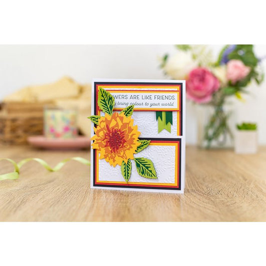 Gemini Doppelseitege Stanze Dahlia