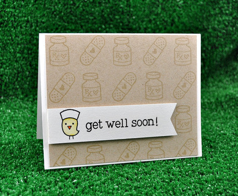 clear stamps lawn fawn get well soon für scrapbooking & cardmakings